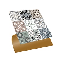 Tink KENDİNDEN YAPIŞKANLI KİMONO DESENLİ PVC KARO 30X30 CM