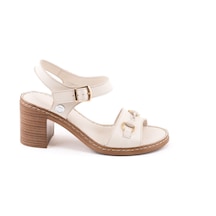 Mamma Mia D26ys-2385 Kadın Sandalet Mam-y26-2385011 Krem