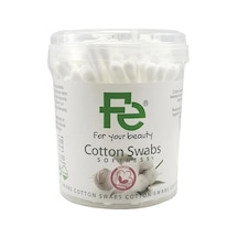 Fe Cotton Swabs Kulak Temizleme Pamuğu 100'lü