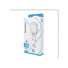 18w 3.0 A Mikro Usb Hızlı Duvar Şarjı Baslık + Kablo