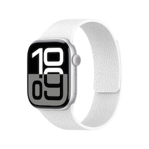 Apple Watch Uyumlu  40mm Zore Krd-136 Kabartma Desenli Silikon Kordon