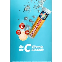 Nutraxin Vitamin C D Zinc 15 Efervesan Tablet