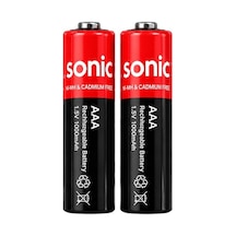 Asonic Pl400 İnce 1.5v 400 Mah-750 Mvh Type-c Şarjlı 2'li Aaa Pil