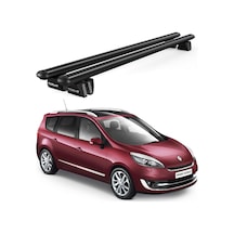 Pençe Renault Megane Sw 2002-2009 Uyumlu Siyah Ara Atkı Port Bagaj Tavan Barı