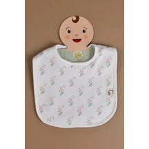 E&f Store Sıvı Geçirmez Mama Önlüğü - Çiçek Buketi Çok Renkli