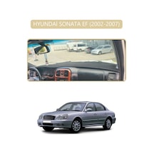 Hyundai Sonata Ef 2002-2007torpido Koruma Halısı Bej Kenar