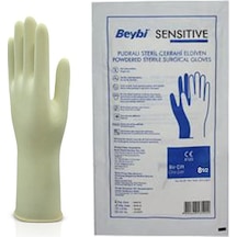 Beybi Sensitive Pudralı Steril Cerrahi Eldiven No: 8.5