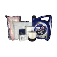 Elf Evolution Full-Tech FE 5W-30 Motor Yağı 5 L + Dacia Lodgy 1.5 Dci Yağ Bakım Seti