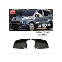 Fiat Fiorino Yarasa Batman Ayna Kapağı Plastik Parlak Siyah 2009+