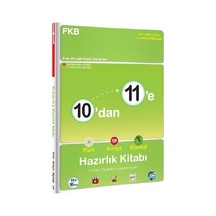 Tonguç 10'Dan 11'E Fizik Kimya Biyoloji Hazırlık  Kitabı