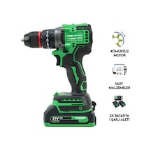 Dawreek 10MM 36V Kömürsüz Akülü Vidalama - Yeşil