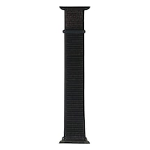 Mobilteam Watch 38mm Kordon Band-03 Serisi Hasır Strap Kayış-siyah