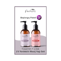 Parnassos Yasemin Özlü ve Çilek Aromalı Yenilebilir Masaj Yağı