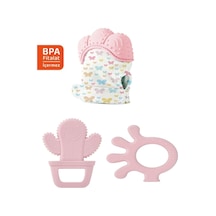 Tr Ultra Diş Kaşıyıcı Set, Pembe, Bpa/pvc/fitalat İçermez Genel