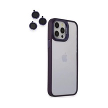 Joko Apple Apple iPhone Uyumlu  14 Pro Kılıf Roblox Lens Standlı Kapak - Mor