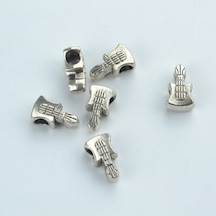Worldshop Bileklik Gümüş Gitar Charm