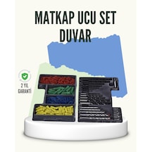 Matkap Ucu Seti 24 Parça Organizer Kutulu Ahşap Metal Beton Uyumlu - Lisinya Çok Renkli