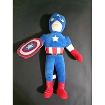 Süper Kahraman Kaptan Amerika Peluş Büyük Boy Çok Renkli