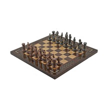 Gifthome Metal Satranç Takımı-seti Orta İngiliz Antik Taş Ve C