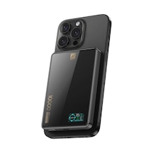 Pw598 10.000 Mah Dijital Göstergeli 20w Type-c Ve 15w Kablosuz Şarj Pd Hızlı Şarj Magsafe Powerbank Düz Renkli Pw598 10.000 Mah Dijital Göstergeli 20w Type-c Ve 15w Kablosuz Şarj Pd Hızlı Şarj Magsafe Powerbank Düz Renkli