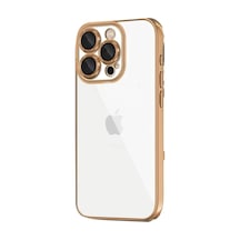 Newface Apple Uyumlu İphone 16 Pro Kılıf Razer Lensli Silikon - Desert - Özel Seri 8683140807146 Beyaz