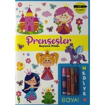 Minik Ressamlar - Prensesler Boyama Kitabı- Doğan ve Egmont Yayıncılık