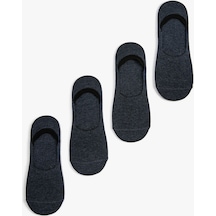 Koton Babet Çorap Seti 4'lü Indıgo 4wam80263aa 4WAM80263AAIN3 İndigo