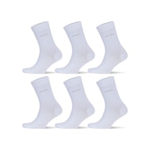 6 Çift Kutulu Bambu Premium Klasik Erkek Çorap