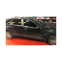 Mercedes W212 E Serisi 2010-2015 Krom Kapı Direk Aksesuarı 6 Prç.