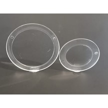 İçbükey Ve Dışbükey Mercek Seti Galileskop Teleskop İçin Akrilik 5 Set