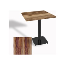 Tokyo Kare Masa Esb 70x70 Cm - Werzalit, Wermodin Ve Allzalit Tabla - Indiana Wood Çok Renkli