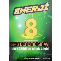 Palme Yayıncılık 8. Sınıf Din Kültürü ve Ahlak Bilgisi Enerji 8+