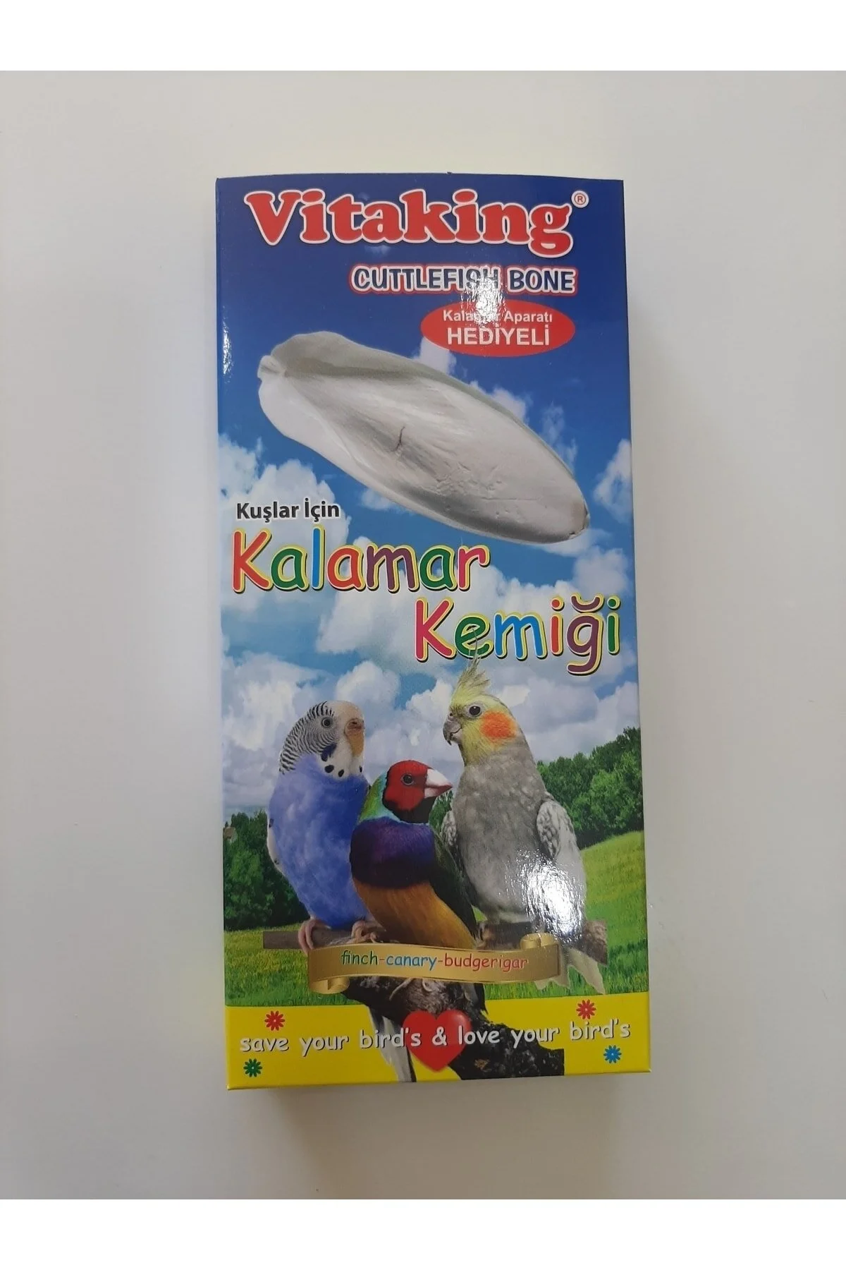 Vitaking Kalamar Kemiği + Kafes Aparatı 2 Adet