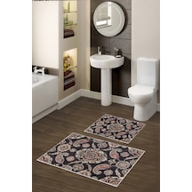 Alanur Trend Kaymaz Taban Dijital Banyo Takımı Kt445 Siyah