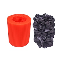 Papatyalı Mumluk Silikon Kalıp M-123