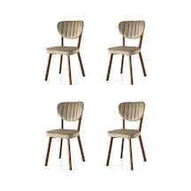 Star Demir Mutfak Sandalyesi 4 Lü Set 001