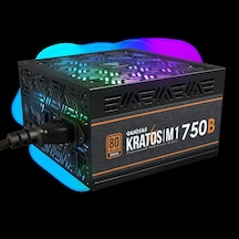 Gamdıas Kratos M1-750b, 750w, 80+ Bronze, Aktif Pfc, Rgb, Gamıng, Atx, Power Supply Psu