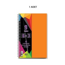 U-deep Pp Kapak Ayraçlı Defter 6+3 225yp 22 Çeşitli Renk Ve Desen