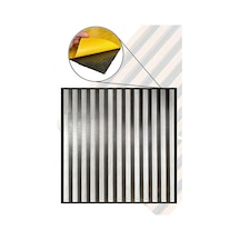 Yapışkanlı Silinebilir Gri Esnek Akustik Panel 68cmx68cm Ev Ofis Salon Duvar Kağıdı Paneli Nw189 Gri