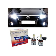 Vw Passat B6 Led Xenon Uzun Far Ampulü H7 Duo Yeni Seri Beyaz
