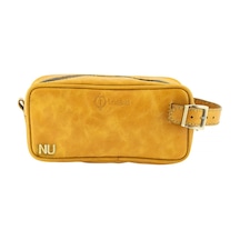 Twingold Dopp Kit Kişisel Bakım Ve Seyehat Çantası - Twgr114 Hardal