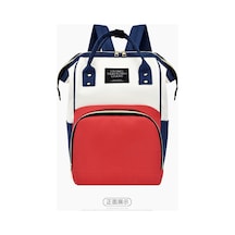 Maiyame Anne Çanta Çift Omuzlu Multifonksiyonel Büyük Kapasiteli Emzirme Çantası - Kırmızı Milano Rengi Toksiksiz Ve Dayanıklı Kırmızı