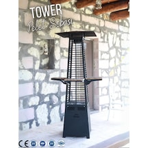 Ozystove Tower Pelet Sobası