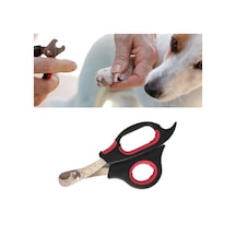 Büyük Irk Köpek Kedi Çelik Uçlu Evcil Hayvan Tırnak Makası Pati Bakım Aleti Ergonomik Kaymaz