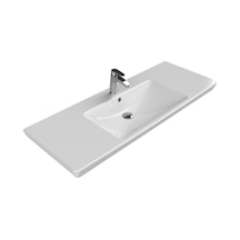 Turkuaz Cerastyle Porto D Etajer Uyumlu Lavabo 125 48 Cm