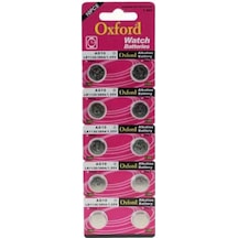 Oxford AG10 LR1130 389A Alkalin Düğme Pil 10'lu