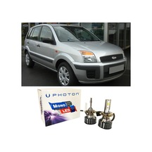 Ford Fusion Led Xenon Uzun + Kısa Far Ampulü H4 Mono Yeni Seri Beyaz