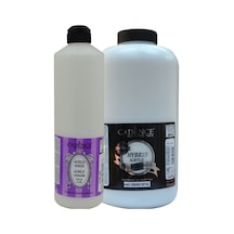 Multisurfaces Eskimiş Beyaz 2 L + Parlak Vernik 750 ML Set