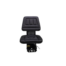 Siyah Pa 310 5 Açılı Bahçe Tipi Dar Döşeme 390mm Traktör Koltuğu