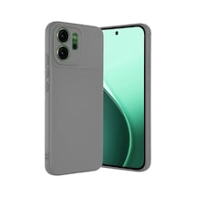 Oppo Reno 14f Auto Focus Karbon Kapak - Gri Evimdeyokyok